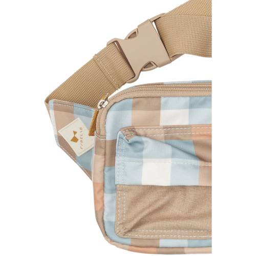 ⁦פאוץ' - Cottage Blue Checks - Fabelab⁩ – תמונה ⁦3⁩