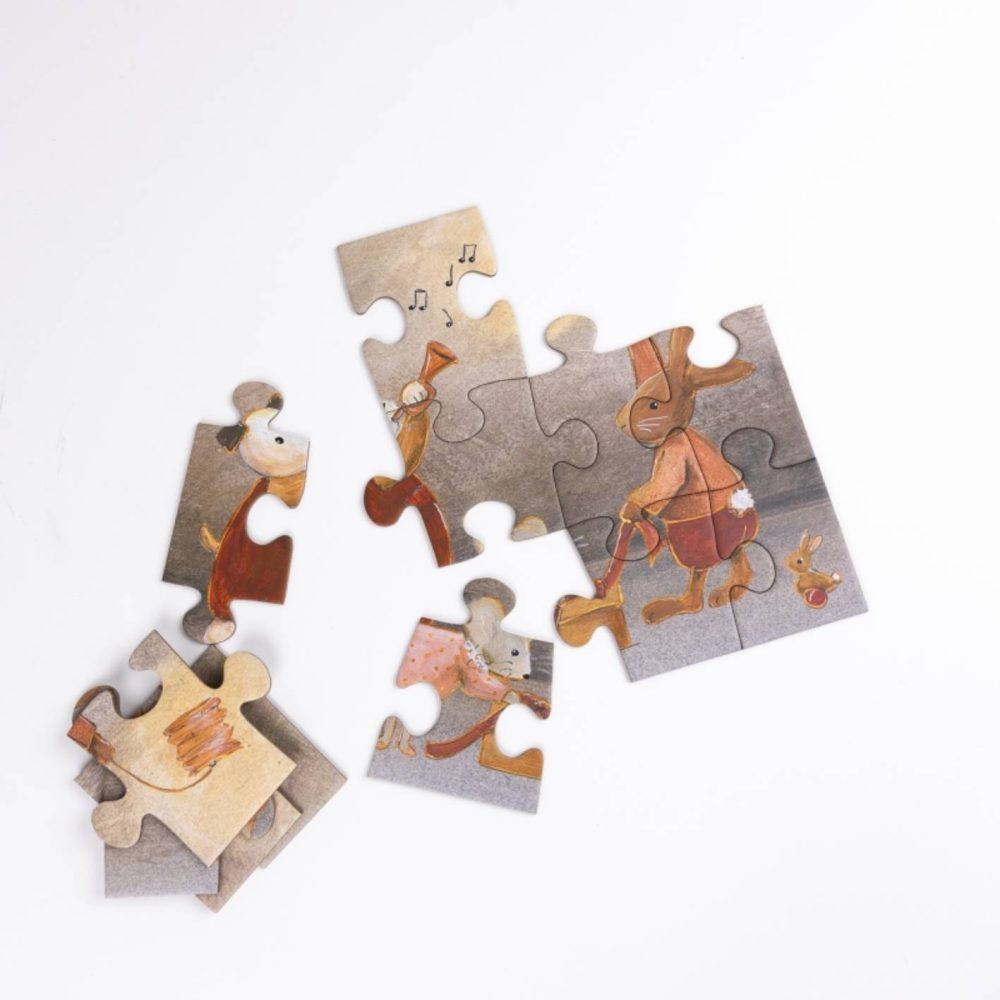 ⁦ארבעה פאזלים - חברים Egmont Toys⁩ – תמונה ⁦2⁩