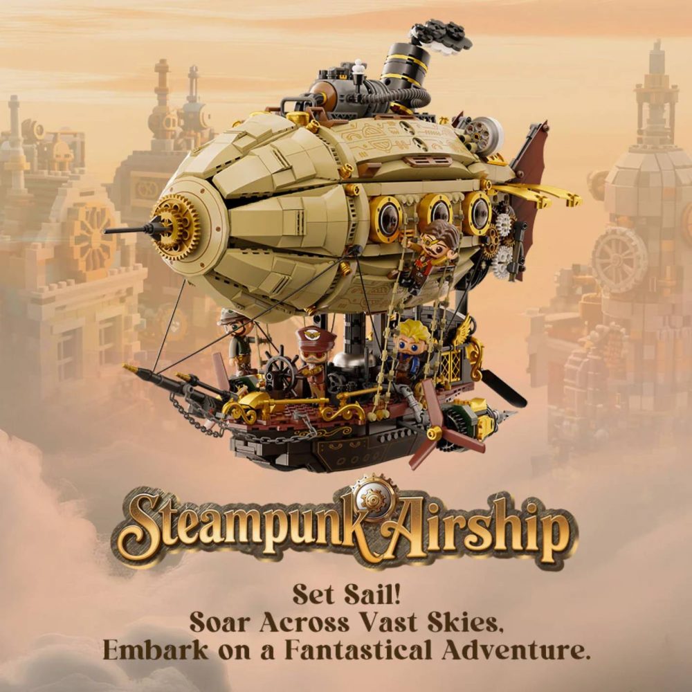 ⁦Steampunk Airship - Pantasy⁩ – תמונה ⁦2⁩