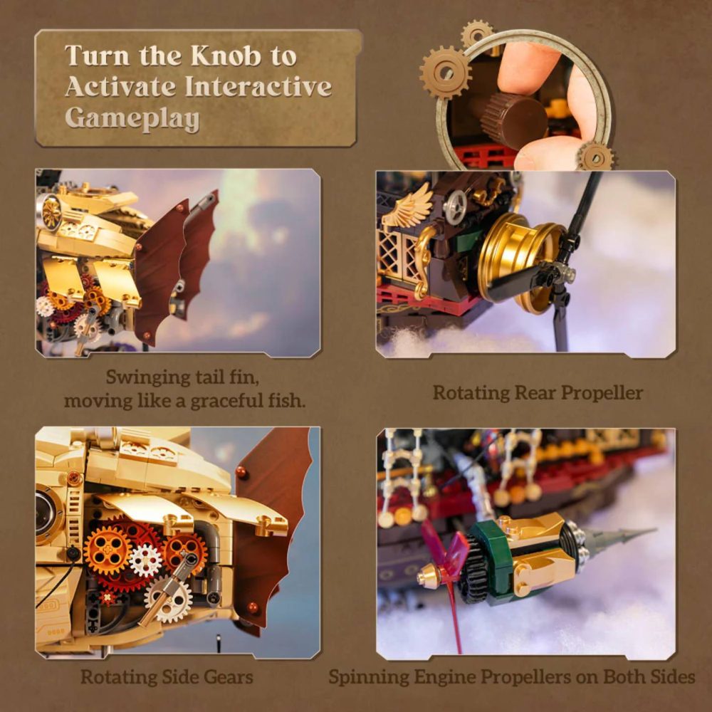 ⁦Steampunk Airship - Pantasy⁩ – תמונה ⁦5⁩
