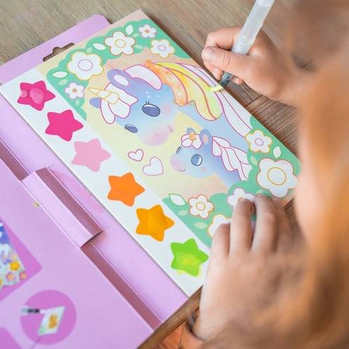 ערכת צבעי מים - חדי קרן בשמיים Tiger Tribe – תמונה 3