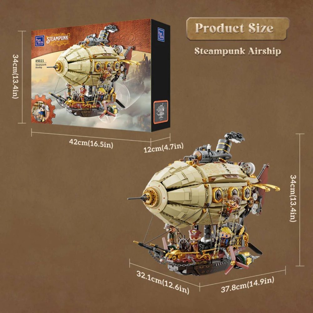 ⁦Steampunk Airship - Pantasy⁩ – תמונה ⁦7⁩
