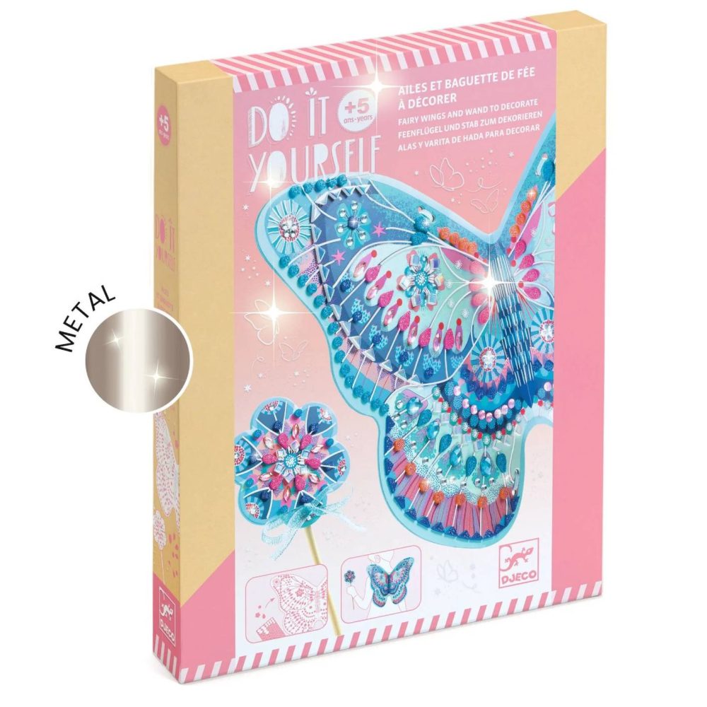 ⁦יצירה DIY - שרביט וכנפי פיה Djeco⁩ – תמונה ⁦3⁩