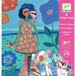 יצירה - אופנה בהדבקה Djeco