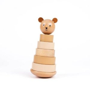 פירמידה מעץ - דוב Egmont Toys