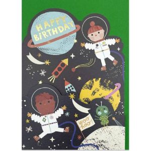 כרטיס ברכה - Happy Birthday - Have an Out of This World Day