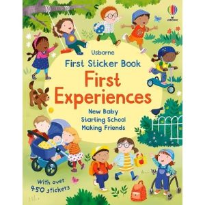 חוברת 450 מדבקות - התנסויות חדשות Usborne