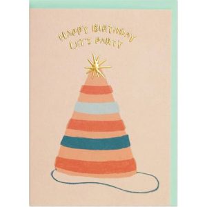 כרטיס ברכה - Happy Birthday Let's Party