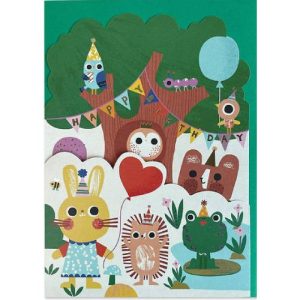 כרטיס ברכה Happy Birthday - Have a Tree-riffic Day