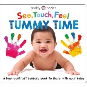ספר מישוש וזמן בטן See, Touch, Feel Tummy Time