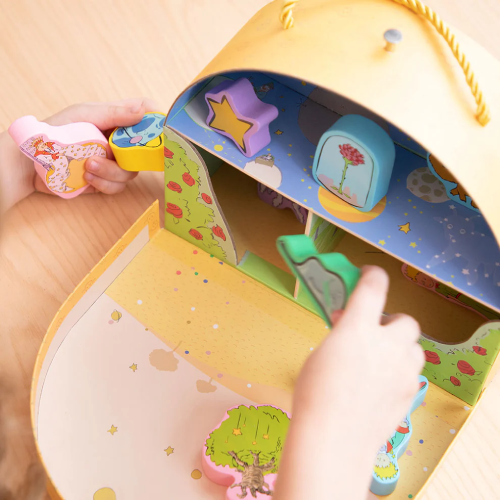 מזוודת דמויות עץ - הנסיך הקטן - Avenir – תמונה 2