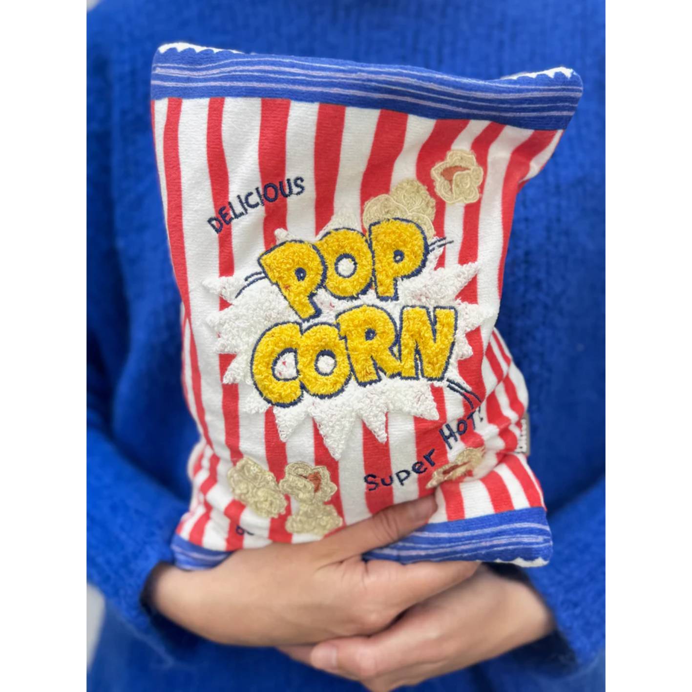 כרית חימום - חיבוקי גדול - פופקורן bitten – תמונה 2