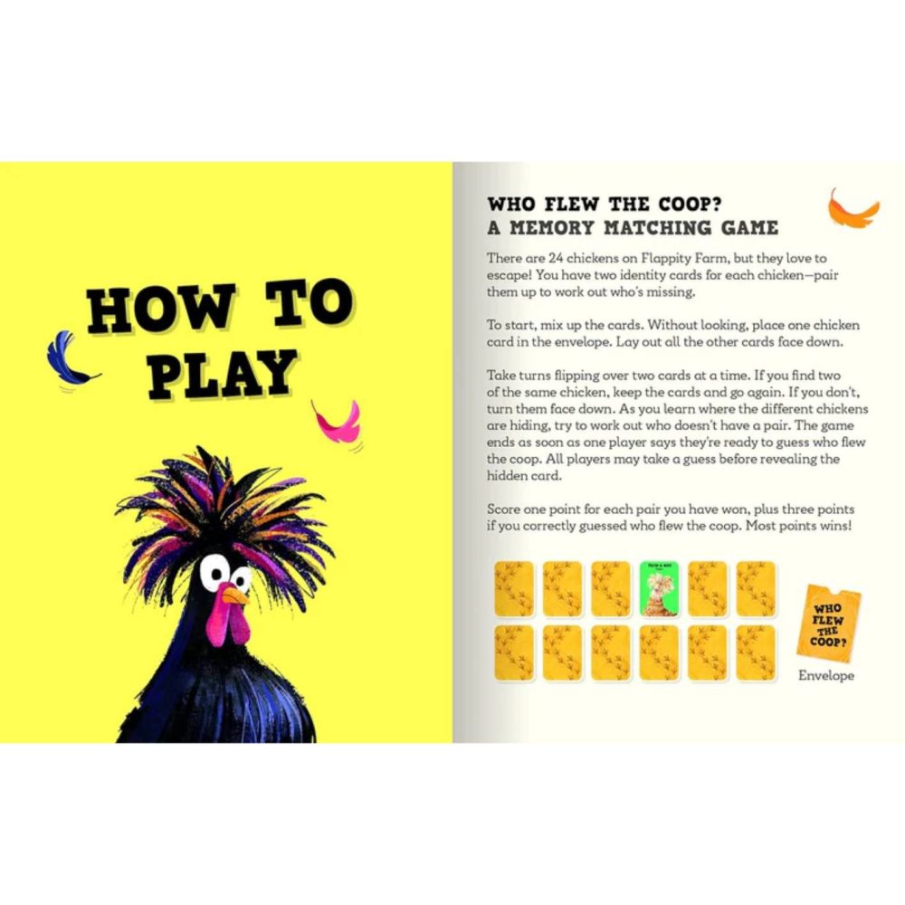 ⁦משחק קלפים - WHO FLEW THE COOP?⁩ – תמונה ⁦4⁩