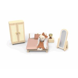 חדר שינה לבית בובות Speedy Monkey