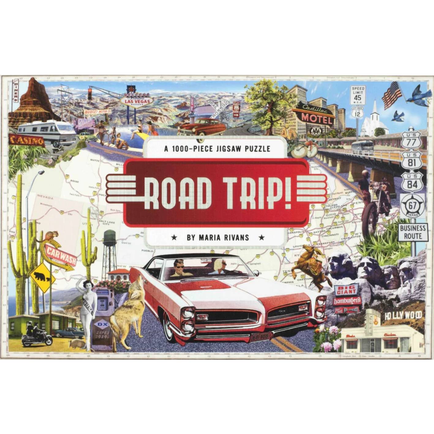פאזל 1000 חלקים - Road Trip