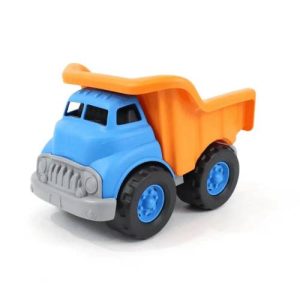 ליין ירוק - משאית אשפה כחול/כתום Green Toys