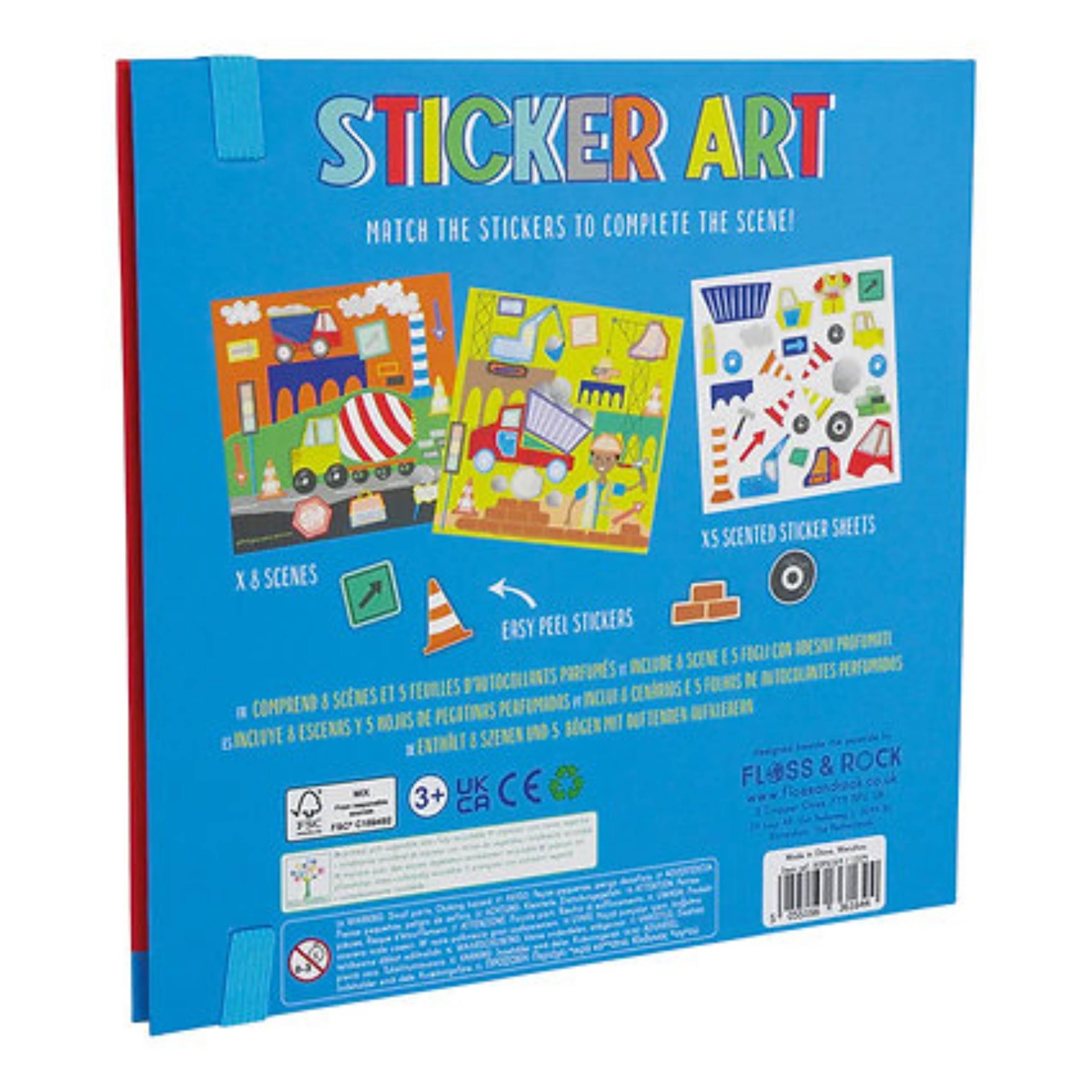 פעילויות צביעת קסם ומדבקות- אוקיינוס- Floss&Rock – תמונה 3