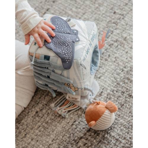 קוביית משחק התפתחותית - כחול ים - מיננה – תמונה 2