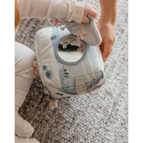 קוביית משחק התפתחותית - כחול ים - מיננה – תמונה 3