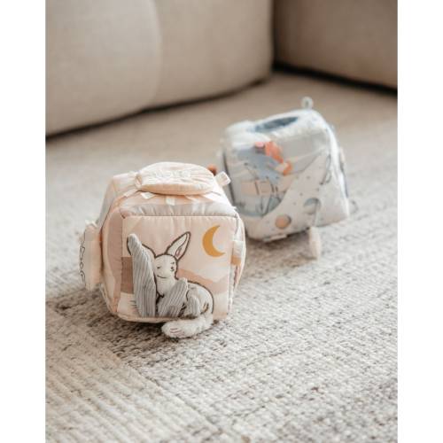 קוביית משחק התפתחותית - ורוד מדבר - מיננה