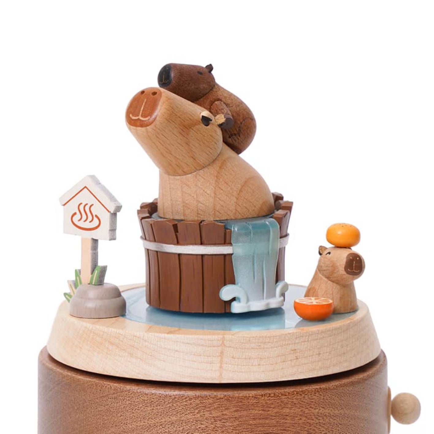 תיבת נגינה - קפיברה באמבטיה Wooderful Life – תמונה 2