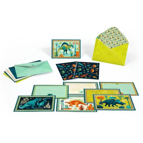 מארז כרטיסי ברכה - דינו Djeco – תמונה 3