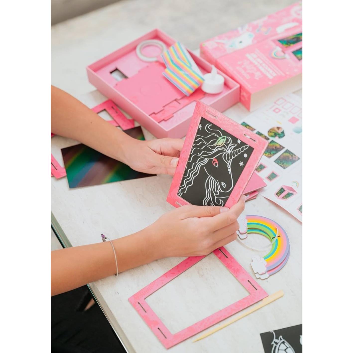 ערכה להכנת עששית חד קרן - Box candiy – תמונה 6