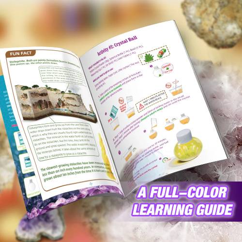 ערכה להכנת מערת קריסטלים – תמונה 4