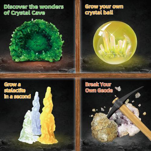 ערכה להכנת מערת קריסטלים – תמונה 5