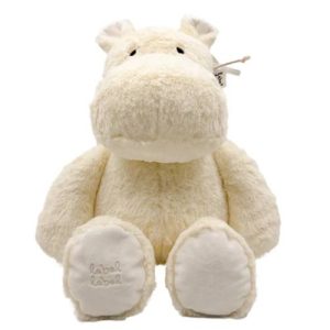 בובת היפופוטם גדול לבן Label Label