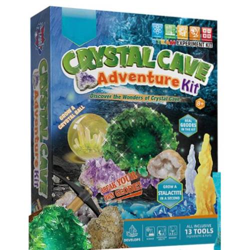 ערכה להכנת מערת קריסטלים – תמונה 6