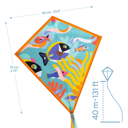 עפיפיון דגים Djeco – תמונה 2