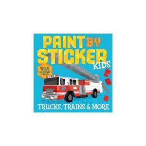 Paint By Sticker - Kids - משאיות ורכבות