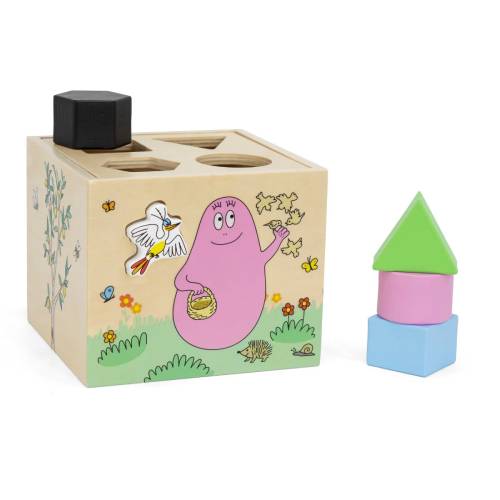 תיבת מיון צורות - ברבאבא Label Label