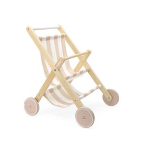 עגלת בובה - טיולון מעץ TRYCO