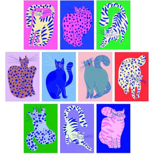 Cat Box - 100 Postcards By Artists – תמונה 4