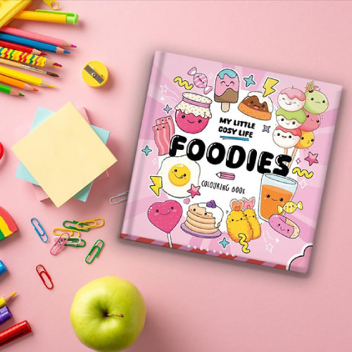 חוברת צביעה קאוואי - אוכלים – תמונה 7