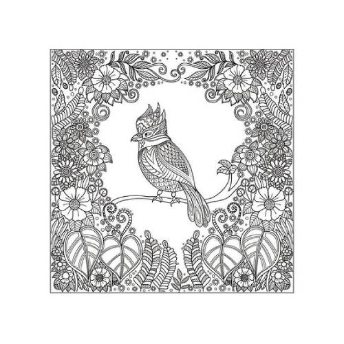 חוברת צביעה פרחי שנות ה 60 ו ה 70 Flower Power – תמונה 2