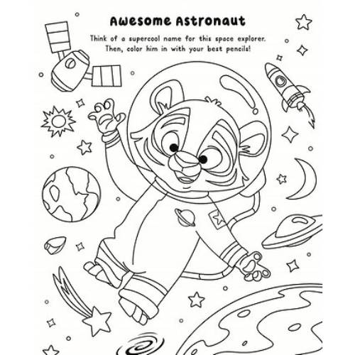 פוסטר לצביעה זוהר בחושך חלל igloo – תמונה 2