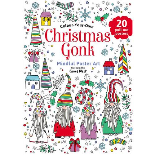 פוסטרים לצביעה - גמדי כריסמס Lake Press