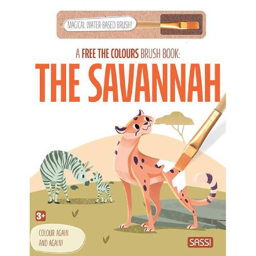 ספר צביעת קסם - סוואנה Sassi