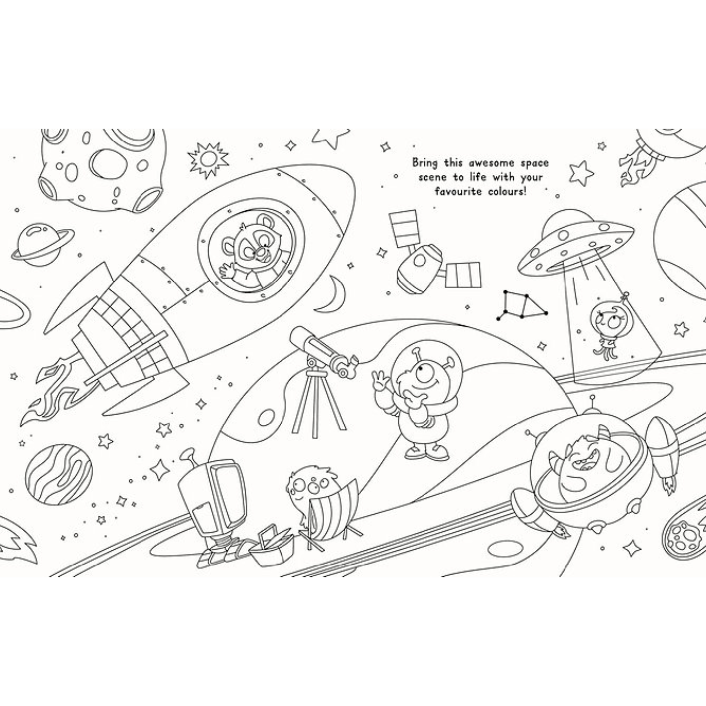 פוסטר לצביעה זוהר בחושך חלל igloo – תמונה 3