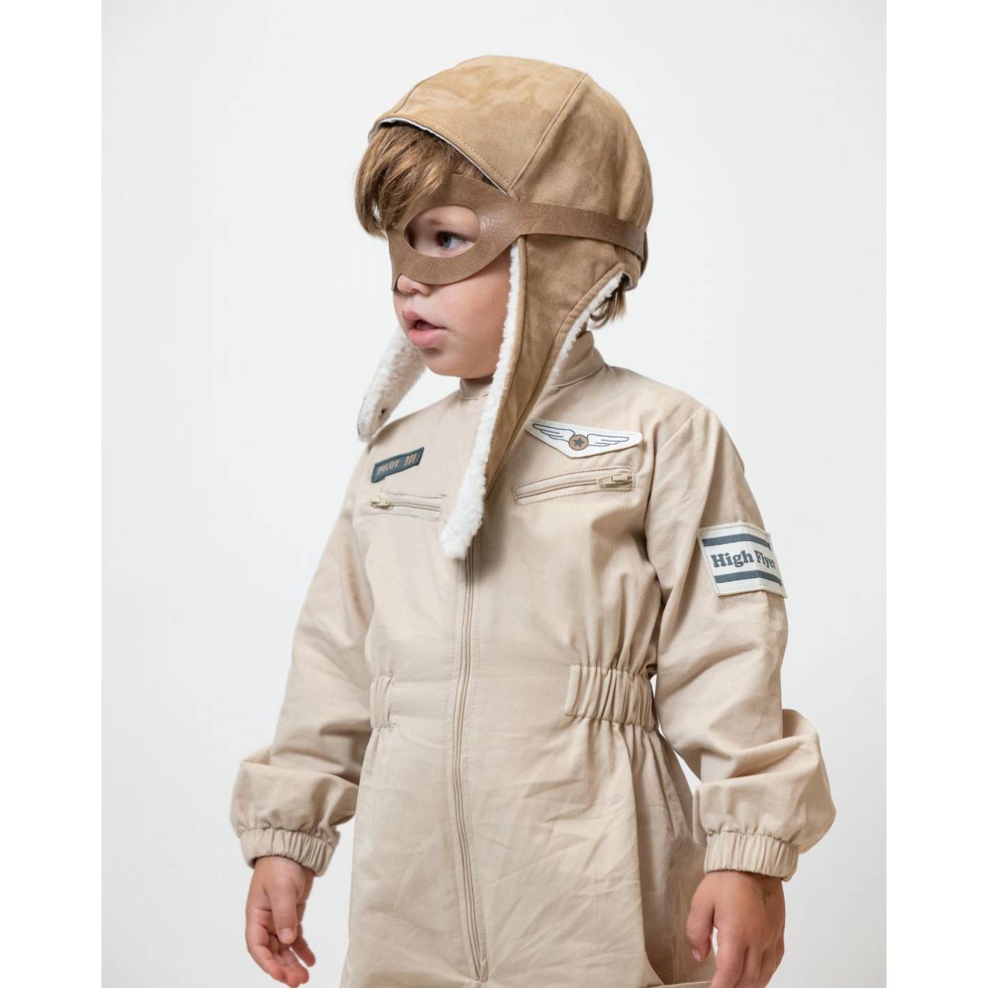 תחפושת טייס בז' - 2-3 - מיננה