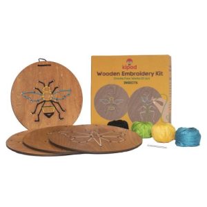 רקמה על עץ - חרקים Kipod