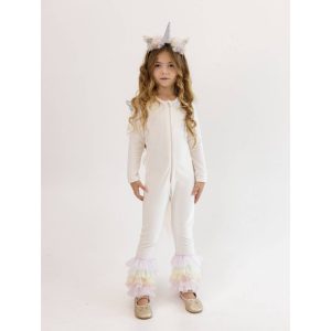 תחפושת אוברול חד קרן - גיל 5-6 - מיננה