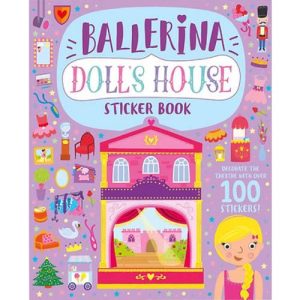 חוברת מדבקות בית בובות - בלרינות igloo