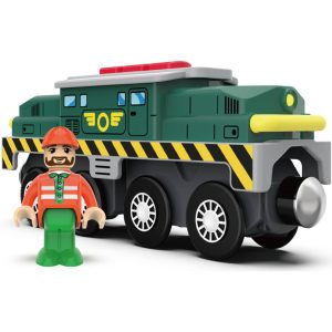 קטר אלקטרוני גדול עם דמות  Myka Fort