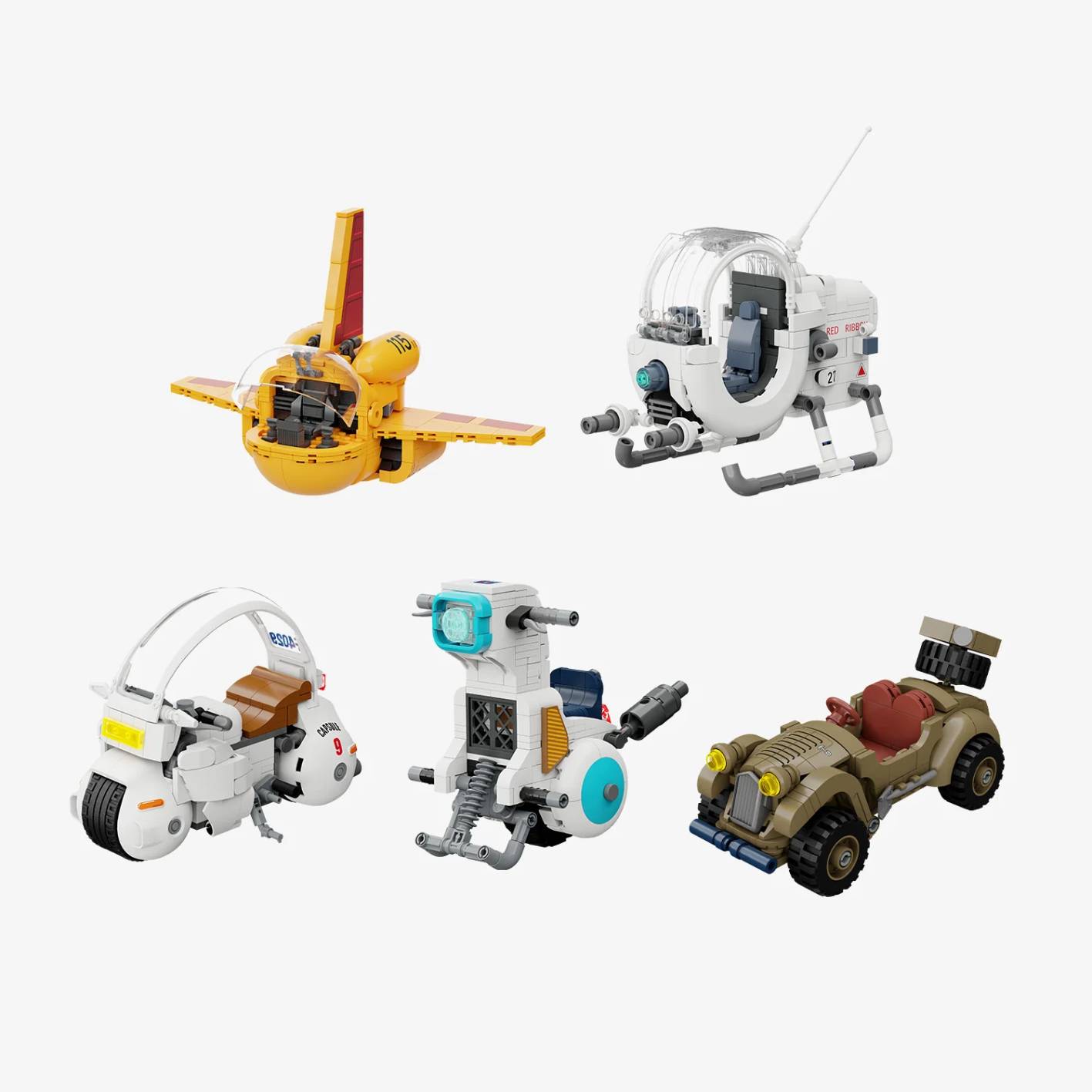 ערכת הרכבה דרגון בול - Red Ribbon army's aircraft - Pantasy – תמונה 2