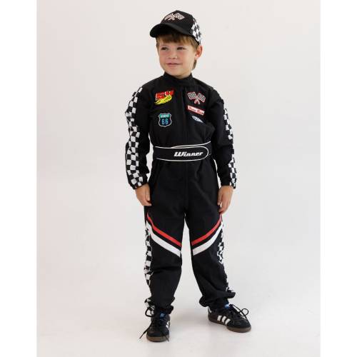 תחפושת - נהג מירוצים - גיל 5-6 - מיננה – תמונה 2