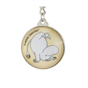 מחזיק מפתחות - מומין שמח צהוב